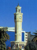 Old clock tower in Izmir